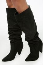 Forever21 Slouchy Knee-high Boots