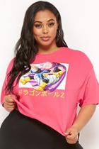 Forever21 Plus Size Dragon Ball Z Graphic Tee