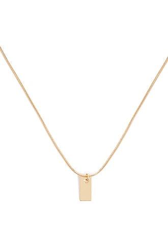 Forever21 Rectangle Pendant Necklace
