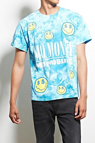 21 Men Men's  Rocksmith Tie Dye Money Tee