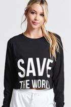Forever21 Active Save The World Top