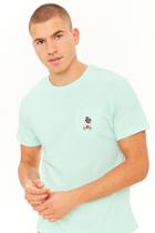 Forever21 Super Massive Pug Embroidered Tee