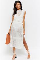 Forever21 Madeline Rose Sheer Lace Dress