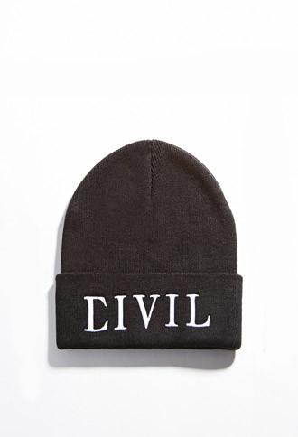 21 Men Civil Fold-over Beanie