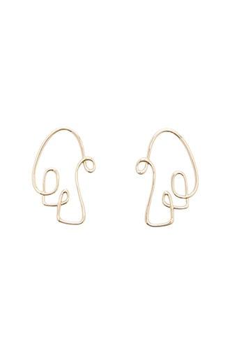 Forever21 Open Abstract Earrings