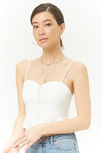 Forever21 Ruffle Hem Cami