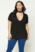 Forever21 Plus Size Choker Top