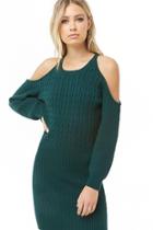 Forever21 Cable-knit Sweater Dress