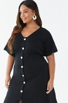 Forever21 Plus Size Button-down Maxi Dress