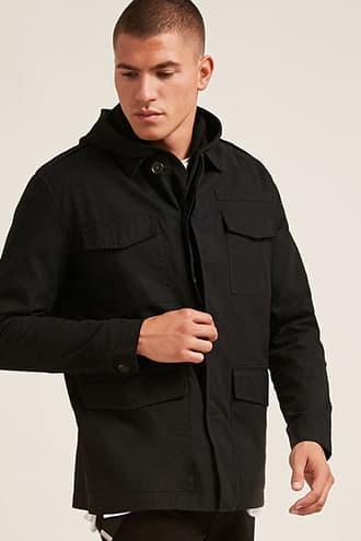 Forever21 Cotton Twill Jacket