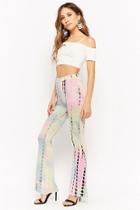 Forever21 Tie-dye Flare Pants
