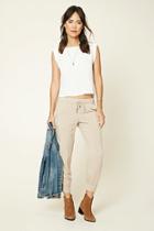 Forever21 Women's  Contemporary Drawstring Pants
