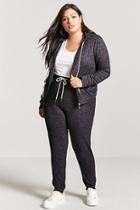 Forever21 Plus Size Marled Knit Joggers