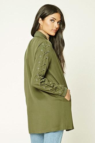Forever21 Contemporary Longline Jacket