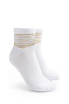 Forever21 Shadow-striped Crew Socks