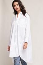 Forever21 Oversized Button-front Shirt