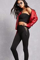 Forever21 Lace-up Cutout Pants