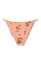 Forever21 Flamingo Print Low-rise Bikini Bottoms