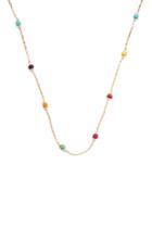 Forever21 Rainbow Beaded Necklace