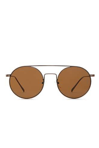 Forever21 Round Brow Bar Sunglasses