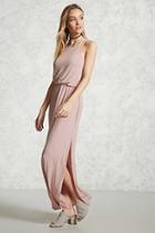 Forever21 Draped Jersey Maxi Dress