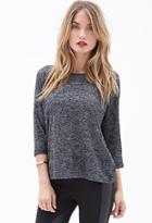 Forever21 Contemporary Loose-knit Slouchy Sweater