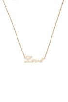 Forever21 Love Name Plate Necklace