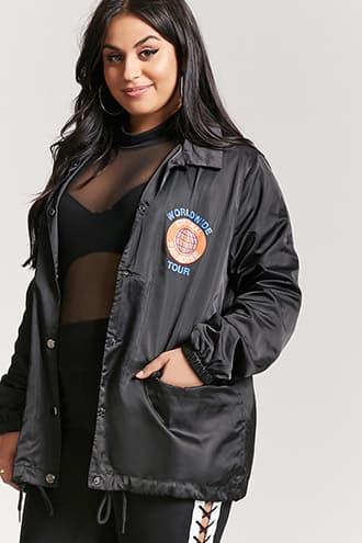 Forever21 Plus Size Worldwide Tour Jacket