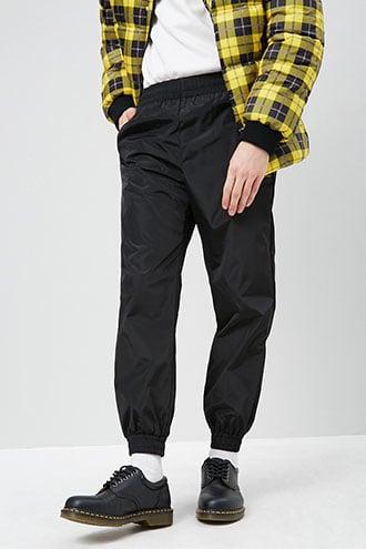 Forever21 Mesh-lined Windbreaker Joggers