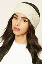 Forever21 Oatmeal Twisted Knit Headwrap