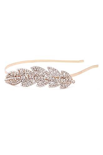 Forever21 Rhinestone Cluster Headband