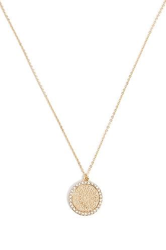 Forever21 Filigree Snowflake Pendant Necklace