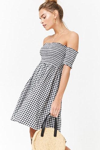 Forever21 Smocked Swing Dress
