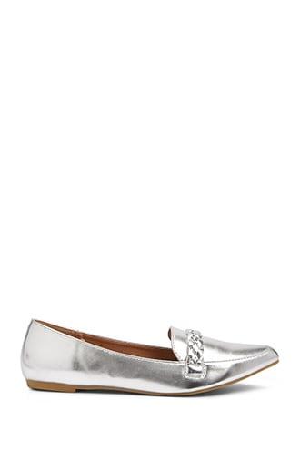 Forever21 Metallic Dressy Flats