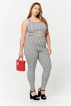 Forever21 Plus Size Gingham Leggings