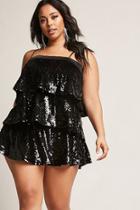 Forever21 Plus Size Tiered Sequin Top