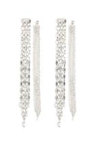 Forever21 Faux Crystal Duster Ear Jackets