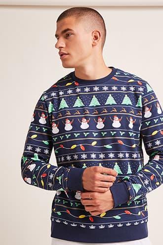 Forever21 Christmas Graphic Sweatshirt