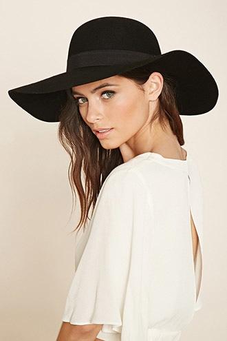 Forever21 Floppy Wool Hat
