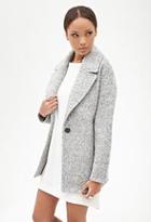 Forever21 Wool-blend Boucle Coat