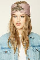 Forever21 Beaded Floral Headwrap