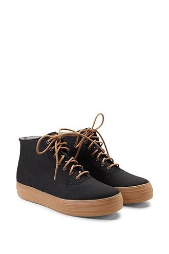 Forever21 Women's  Keds Canvas Hi-top Sneakers
