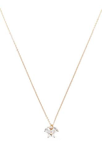 Forever21 Cz Stone Butterfly Necklace