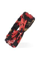 Forever21 Floral Print Twist-front Headwrap