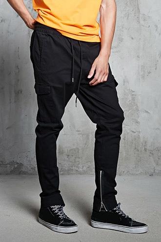 Forever21 Cotton-blend Cargo Pants