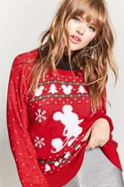 Forever21 Mickey Mouse Holiday Sweater