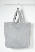 Forever21 Classic Oversized Tote (heather Grey)