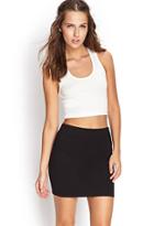 Forever21 Stretch-knit Mini Skirt