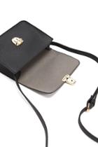 Forever21 Pebbled Faux Leather Crossbody