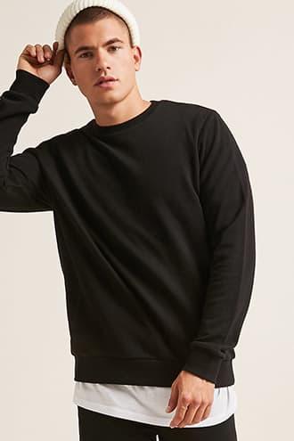 Forever21 Classic French Terry Pullover
